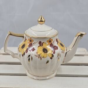 Sadler England Autumn Flowers Tea Pot